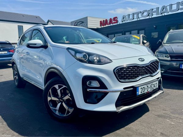 Kia Sportage MPV, Diesel Hybrid, 2020, White