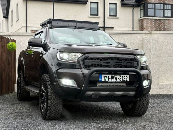 Ford Ranger Pick Up, Diesel, 2017, Black