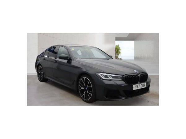 BMW 5-Series Saloon, Petrol Plug-in Hybrid, 2022, Grey
