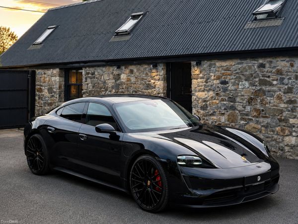 Porsche Taycan Saloon, Electric, 2021, Black