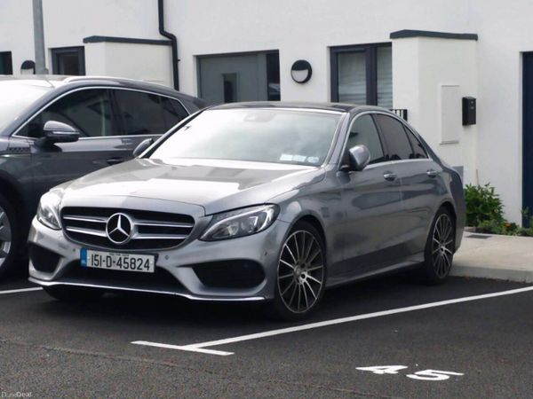 Mercedes-Benz C-Class Saloon, Diesel, 2015, Silver