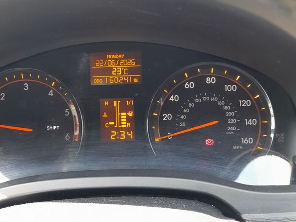 Toyota Avensis Estate, Diesel, 2009, Black