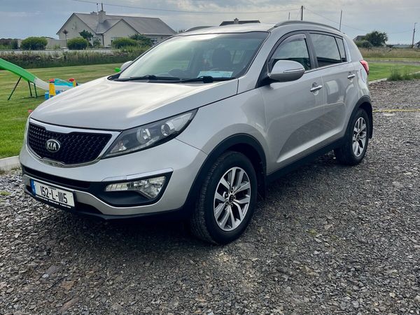 Kia Sportage SUV, Diesel, 2015, Silver