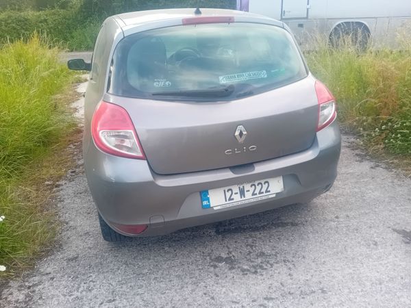 Renault Clio Hatchback, Ethanol Petrol, 2012, Grey