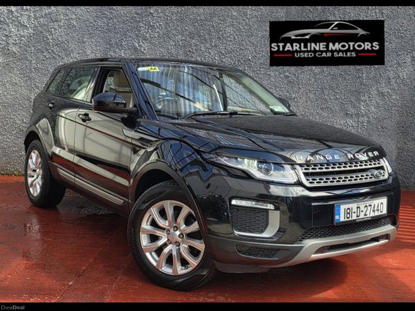 Land Rover Range Rover Evoque SUV, Diesel, 2018, Black