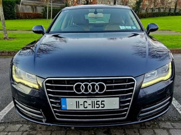 Audi A7 Hatchback, Diesel, 2011, Blue