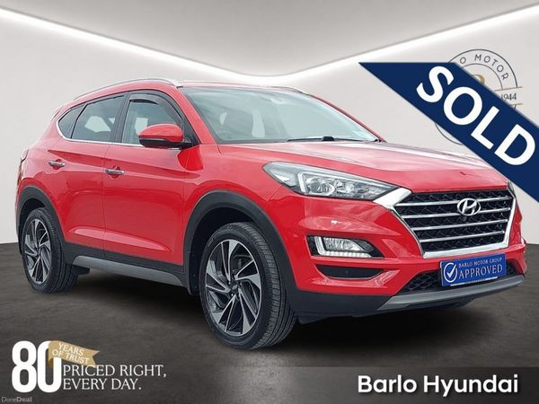Hyundai Tucson SUV, Diesel, 2020, Red