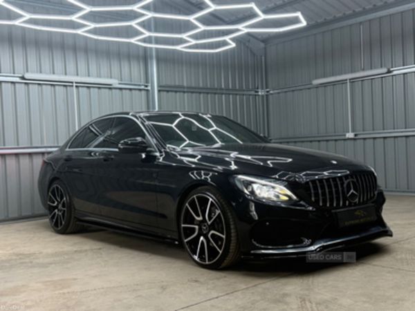 Mercedes-Benz C-Class Saloon, Diesel, 2017, Black