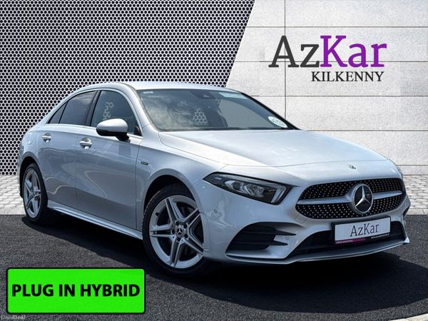 Mercedes-Benz A-Class Saloon, Petrol Plug-in Hybrid, 2020, Silver