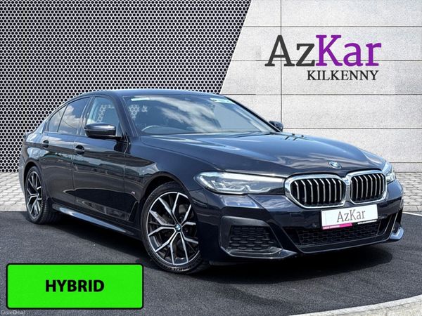 BMW 5-Series Saloon, Diesel, 2021, Black