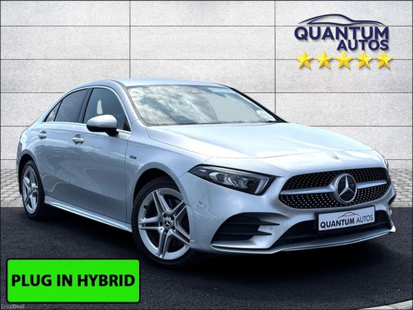 Mercedes-Benz A-Class Saloon, Petrol Plug-in Hybrid, 2020, Silver