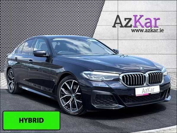 BMW 5-Series Saloon, Diesel, 2021, Black