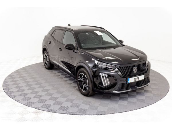 Peugeot 2008 SUV, Petrol Hybrid, 2025, Black