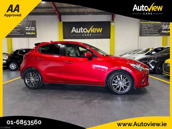 Mazda Demio Hatchback, Diesel, 2017, Red
