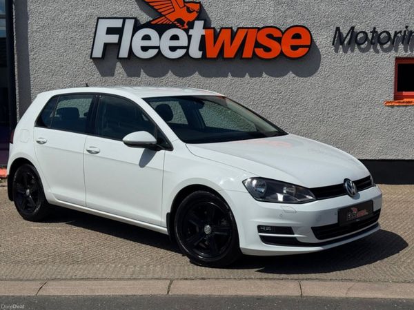 Volkswagen Golf Hatchback, Diesel, 2016, White
