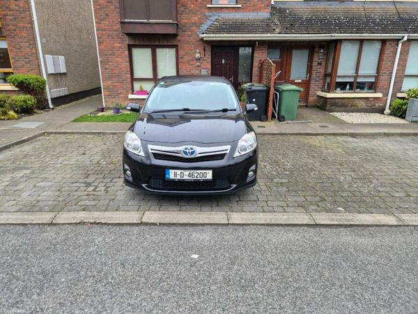 Toyota Auris Hatchback, Petrol Hybrid, 2011, Black