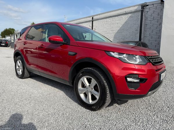 Land Rover Discovery Sport SUV, Diesel, 2016, Red