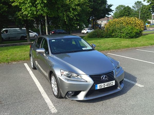 Lexus IS Saloon, Petrol Hybrid, 2015, Silver