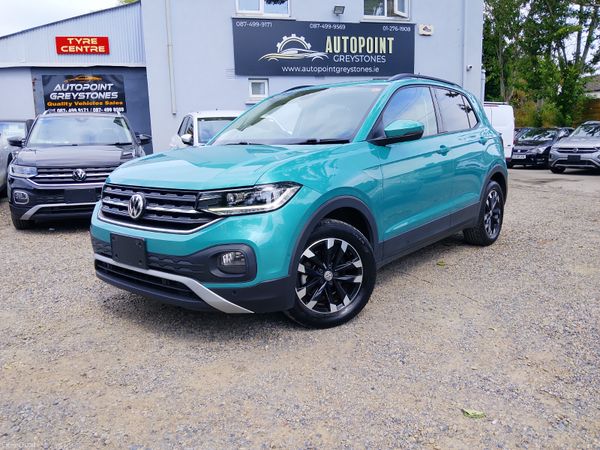 Volkswagen T-Cross SUV, Petrol, 2021, Blue