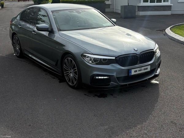 BMW 5-Series Saloon, Diesel, 2018, Grey