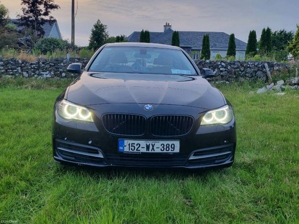 BMW 5-Series Saloon, Diesel, 2015, Black
