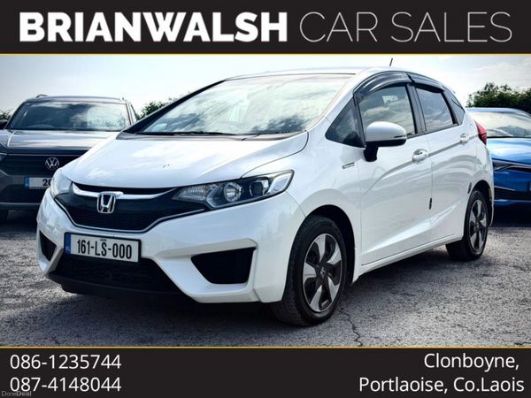 Honda Fit Hatchback, Petrol Hybrid, 2016, White