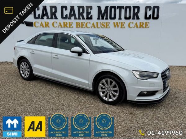 Audi A3 Saloon, Petrol, 2016, White