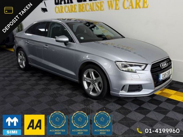 Audi A3 Saloon, Petrol, 2018, Silver