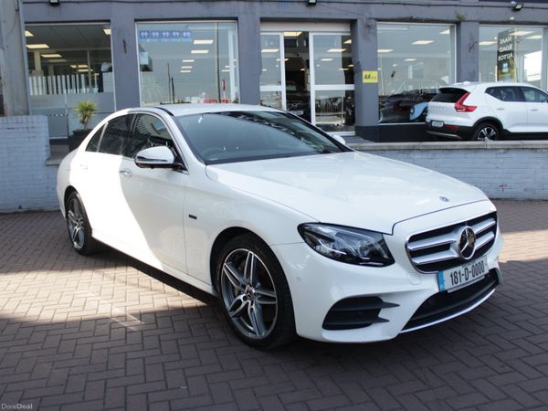 Mercedes-Benz E-Class Saloon, Petrol Plug-in Hybrid, 2018, White