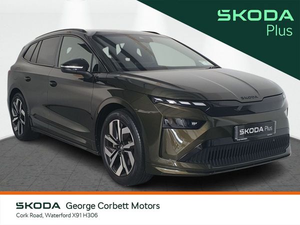 Skoda Enyaq Estate, Electric, 2025, Green