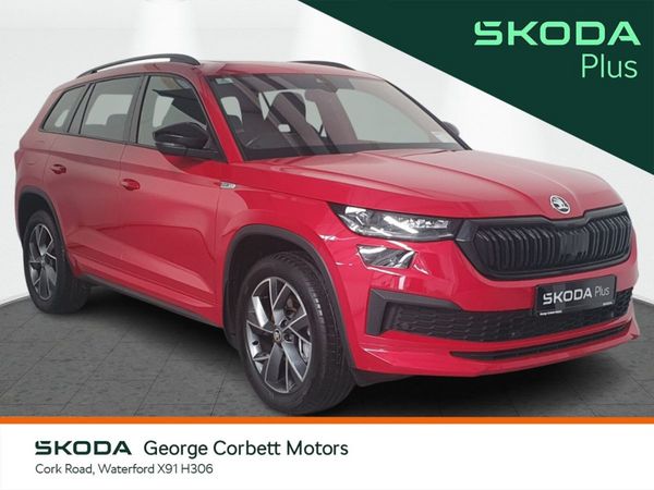 Skoda Kodiaq SUV, Diesel, 2024, Red