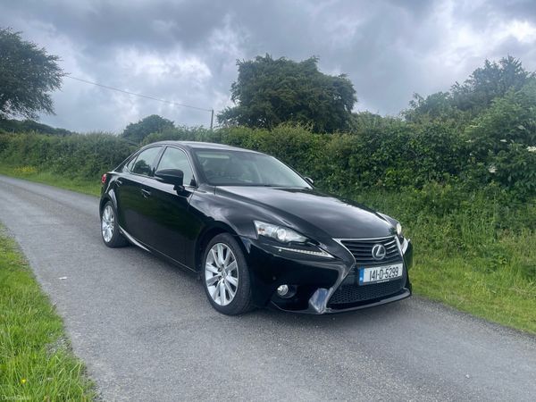 Lexus IS Saloon, Petrol Hybrid, 2014, Black
