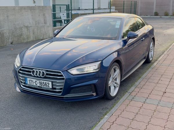 Audi A5 Coupe, Diesel, 2017, Blue