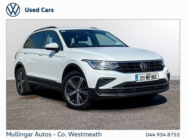 Volkswagen Tiguan SUV, Diesel, 2021, White