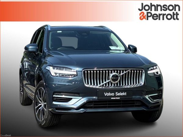 Volvo XC90 SUV, Petrol Plug-in Hybrid, 2023, Blue