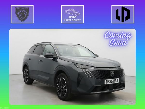 Peugeot 5008 Hatchback, Petrol Hybrid, 2025, Grey