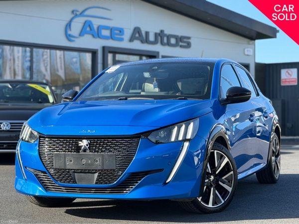Peugeot 208 Hatchback, Petrol, 2021, Blue