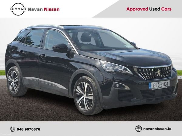 Peugeot 3008 Hatchback, Diesel, 2019, Black