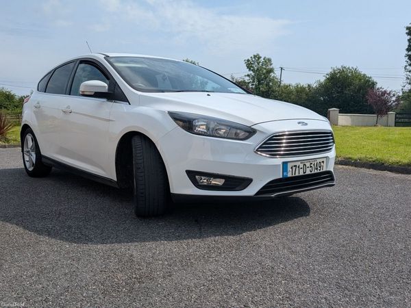 Ford Focus Hatchback, Diesel, 2017, White