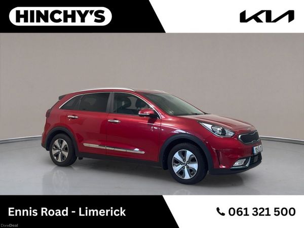 Kia Niro Estate, Petrol Plug-in Hybrid, 2019, Red