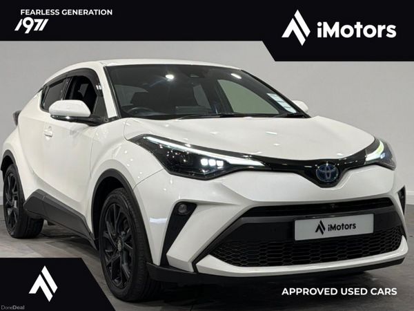 Toyota C-HR SUV, Petrol Hybrid, 2021, White