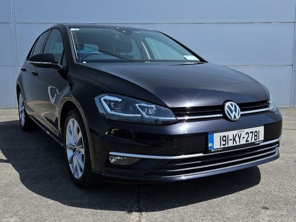 Volkswagen Golf Hatchback, Petrol, 2019, Black
