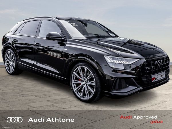 Audi Q8 SUV, Petrol Plug-in Hybrid, 2024, Black