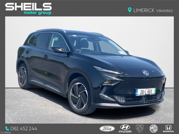 MG S5 Hatchback, Electric, 2026, Black