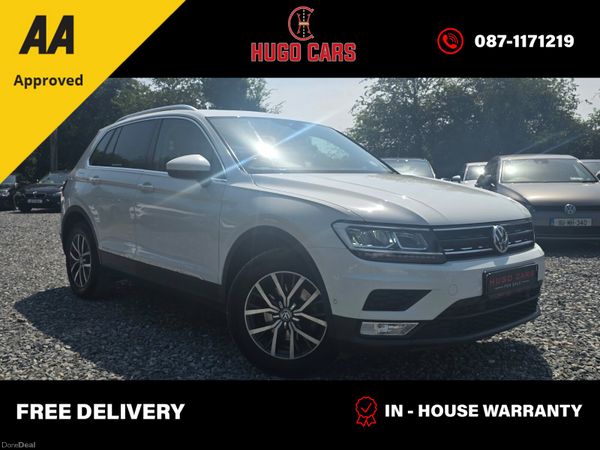 Volkswagen Tiguan SUV, Diesel, 2017, White