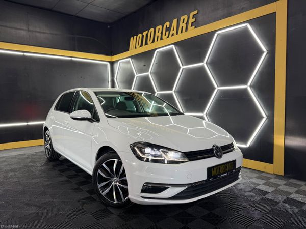 Volkswagen Golf Hatchback, Petrol, 2018, White