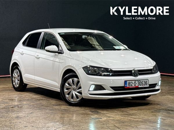 Volkswagen Polo Hatchback, Petrol, 2018, White