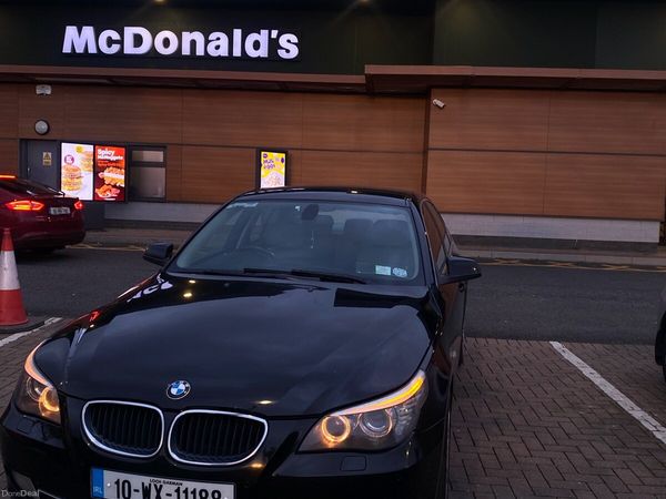 BMW 5-Series Saloon, Diesel, 2010, Black