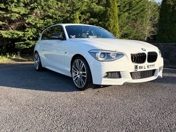 BMW 1-Series Hatchback, Petrol, 2015, White