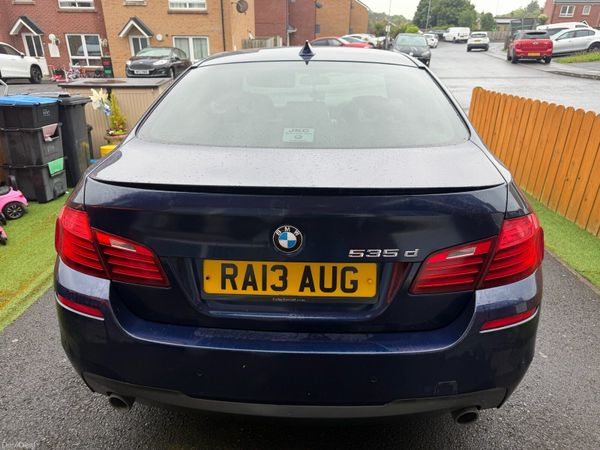 BMW 5-Series Saloon, Diesel, 2016, Blue